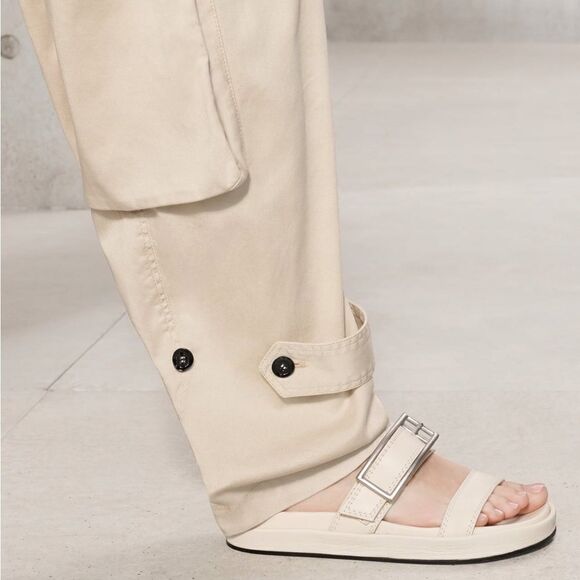 Zara Limited Edition SRPLS Pants Cargo Military Utility - Picture 8 of 8